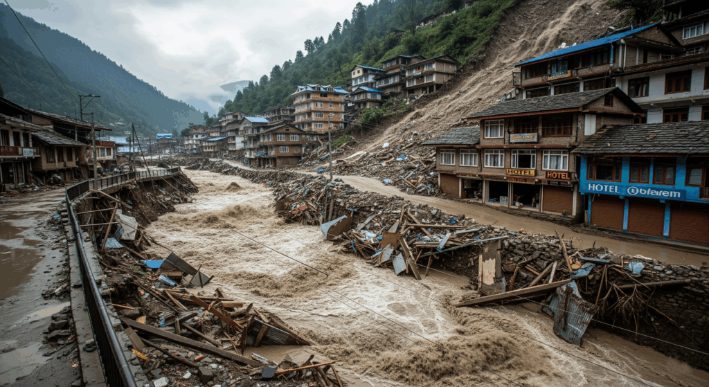 Dharali landslide: A Sudden Tragedy / La frana che ha travolto Dharali: un disastro inaspettato